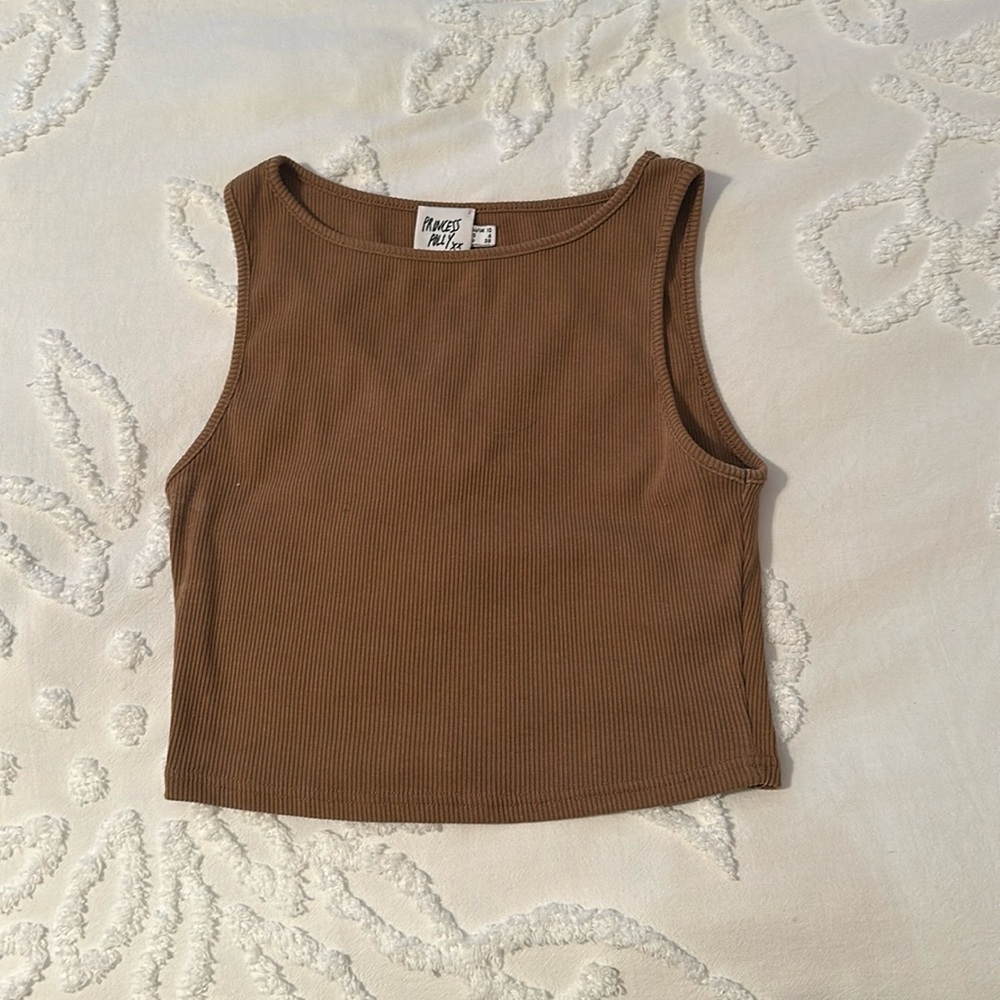 Princess Polly brown tank top